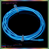 yangguangxin 1M Neon Light Dance PARTY Decor ไฟ LED โคมไฟยืดหยุ่น EL WIRE ROPE Tube Strip