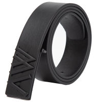 New Golf Belt Men and Women Black Leather Belt Universal Length Classic Casual Golf Fully Adjustable Trim To