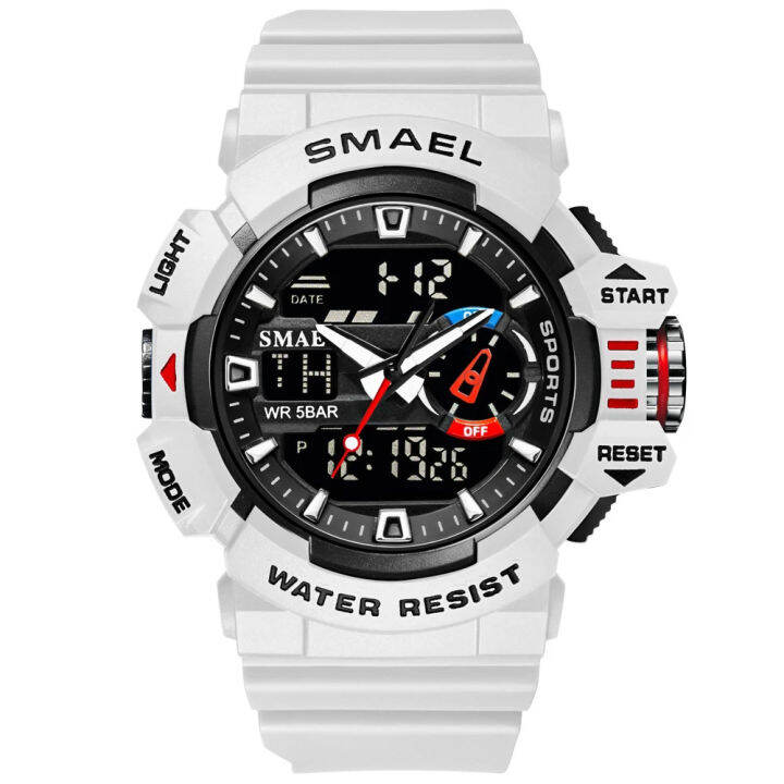 SMAEL 8043 Men Top Brand Fashion Watch Waterproof Alarm LED Light