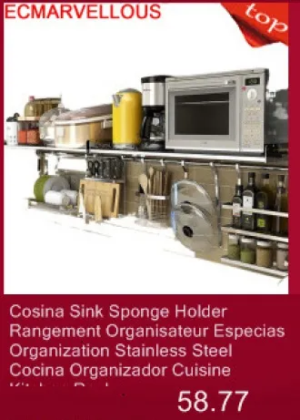 Accessories Especias Drying Nevera Cosina Organizer And Storage Dish  Stainless Steel Organizador Cozinha Cocina Kitchen Rack