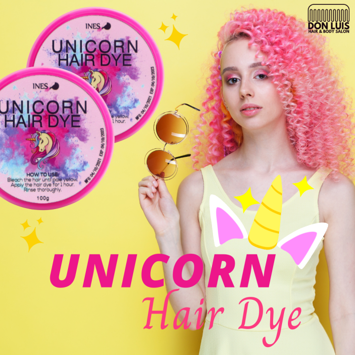 [ DLC SALON ] UNICORN HAIR DYE Hair Color Safe for All Ages Bleach Hair