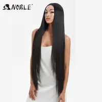 Noble Synthetic Lace Front Wigs For Women 38 Inch Straight Wig Lace Wig Ombre Blonde Lace Wigs Cosplay Straight Lace Front Wig Wig  Hair Extensions Pa