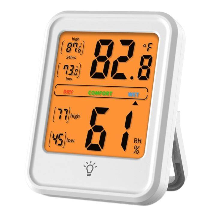 Indoor Outdoor Thermometer Hygrometer ℃/℉ Max/Min Temperature Humidity