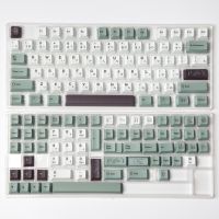 JCM GMK Misty Cherry Profile PBT Keycaps 141Keys/Set For Mechanical Keyboard Custom DIY DYE-SUB English Japanese GK61 Keycap