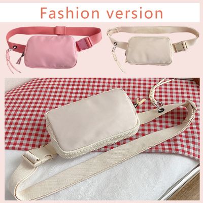 Chest Bag Waterproof Fanny Pack Bum Bag Oxford Fashion Casual Belt Bags Double Pouch Designer Phone Crossbody Bag Waist Packs 【MAY】