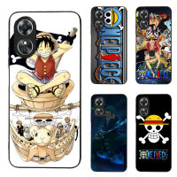 For OPPO A17 One Piece 2 Phone Case cover Protection hot sale casing black