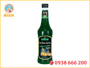 SIRO GOLDEN FARM SÂM DỨA 700ML - GOLDEN FARM GINGSEN PINEAPPLE SYRUP