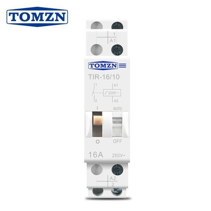 16A 230VAC 110VDC 220V AC TOMZN Impulse Relay Household Electric Pulse