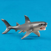 AAquatic Creatures Model Toy Shark Wild Animals Toys Zoo Modeling Set Plastic Solid Sea Life Fish Classic ToysM