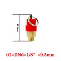 QDLJ-1/8" 1/4 3/8" 1/2" Bsp 8kg Air Compressor Safety Relief Valve Pressure Release Regulator For Pressure Piping/vessels