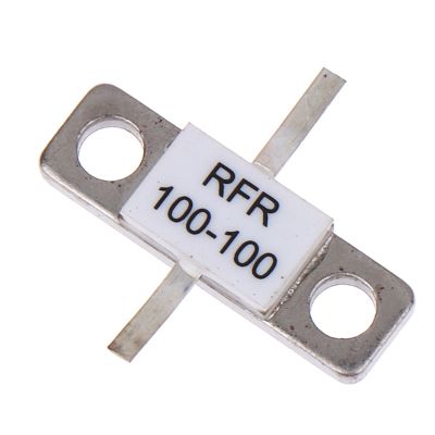 1 Piece 250Watts 100Ohms Resistor Flange As Shown Plastic+Metal Beryllium Oxide RFR100-100