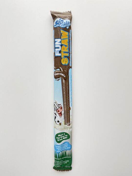 Sipahh Fun Straw Pack 1's (Chocolate) Lazada Indonesia