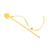 Funny Cat Teaser Wand Interactive Kitten Toy with Bell Tassels Indoor Chew Toy Exercise Catcher Stick Rod for Pet Accessories Toys