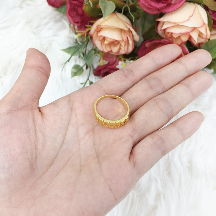 แหวนทอง-คละลาย-แหวนตัดลาย-แหวนครึ่งสลึง-1สลึง-แหวนไมครอน-แหวนทองชุบ-ทองไมครอน-ใส่แทนแหวนทองแท้ได้-เหมือนจริงแยกไม่ออก