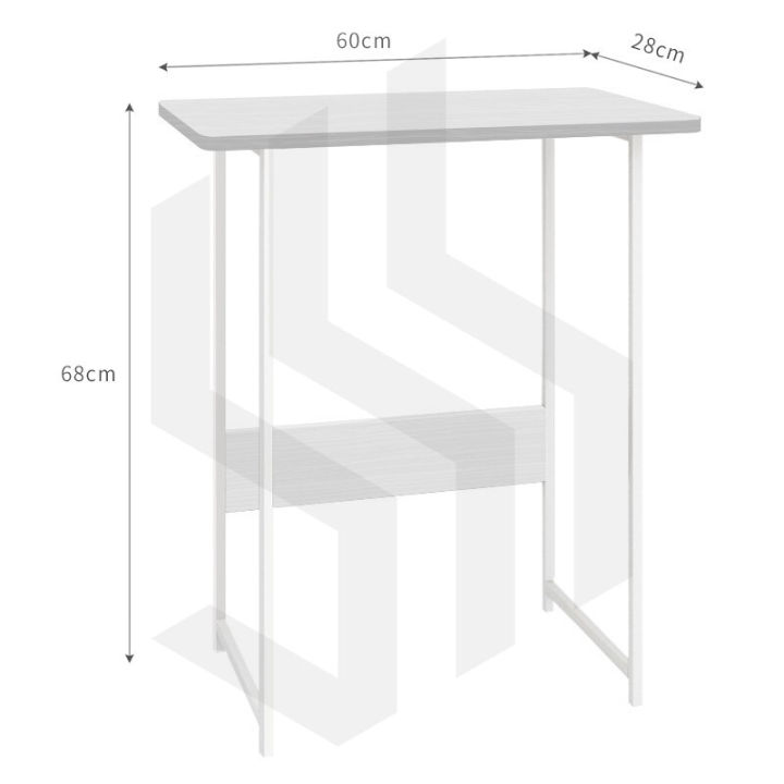 โต๊ะไม้-โต๊ะวางคอม-โต๊ะเก็บของ-โต๊ะมินิมอล-โต๊ะคอมคุณภาพดี-โต๊ะทำงาน-โต๊ะเรียนออนไลน์-มีบริการเก็บเงินปลายทาง-ขนาด60-28-68-ซม