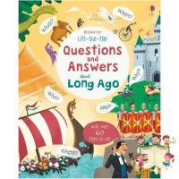 Shop Now!  หนังสือ USBORNE LIFT-THE-FLAP Q&amp;A ABOUT LONG AGO