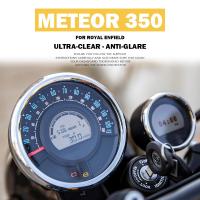 แผ่นฟิล์มอุปกรณ์เสริมมอเตอร์ไซค์2021กันรอยขีดข่วนสำหรับแผงหน้าปัด Meteor350รอยัล Enfield 350