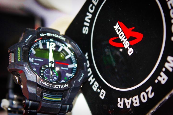 นาฬิกา-รุ่น-casio-gr-b100-1a3jf-gravitymaster-บลูทูธพลังงานแสงอาทิตย์นาฬิกาผู้ชาย-gr-b100-1a3-ใหม่ของแท้100-ประกัน1-ปี-จากร้าน-m-amp-f888b