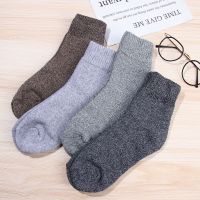 【CW】 Elastic Man Cold Protection Thermal Warm Cotton Socks Thicken Sockings