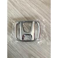 โลโก้พวงมาลัย โลโก้แป้นแตร โลโก้ HONDA ขนาด4.8x3.8cm. สีเงิน