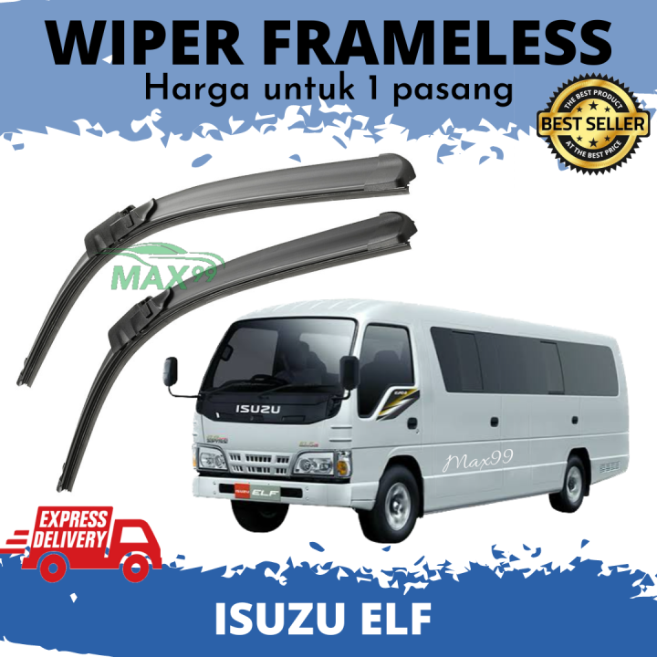 Wiper Isuzu Elf Frameless Wiper Mobil ELF Pisang Max99 Lazada Indonesia