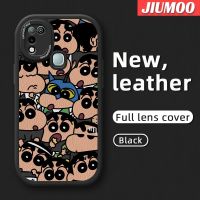 เคส JIUMOO สำหรับ Infinix เคส X688C 11 Play ขายดีดีไซน์ใหม่เต็มหน้าจอกรอบหน้าแข้งเคสโทรศัพท์มีลายบางนุ่มหนังเคสป้องกันกล้องฝาปิดด้านหลังเลนส์เต็มรูปแบบเคสกันกระแทก