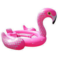 แพยางฟลามิงโก้ ขนาดใหญ่ นั่งได้ 6-8 คน Inflatable Giant Flamingo Pool Float for 6-8 persons