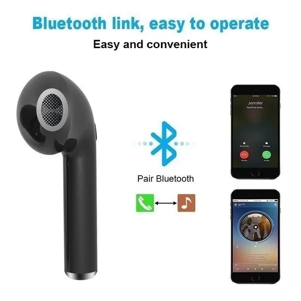 I7s tws wireless earpiece bluetooth 5.0 earphones sport earbuds headset with mic for best sale smart phone xiaomi samsung huawei lg