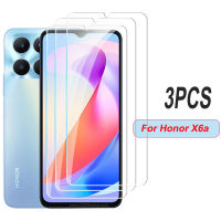 1-3ชิ้นกระจกนิรภัยสำหรับเกียรติ X6A X 6A 6a X6 HonorX6a HonorX6A 4G 9H HD กันรอยขีดข่วนสำหรับ Honor X6a 4G 2023โทรศัพท์ปกป้องหน้าจอฟิล์มกระจกป้องกัน