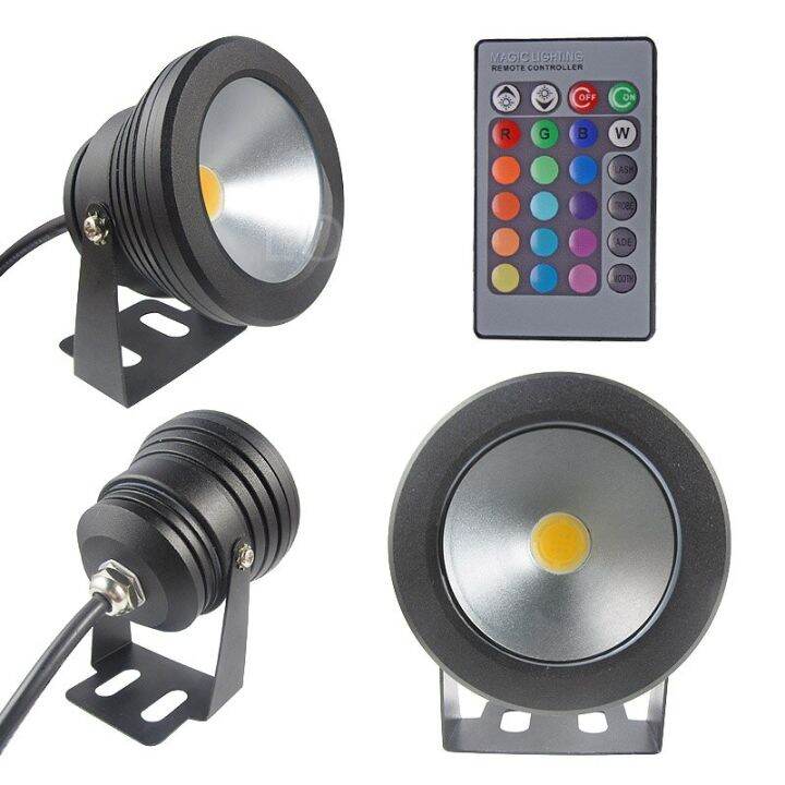 in-stock-gaqiugua6-ไฟฟลัดไลท์-led-กันน้ำ12v-10w-เลนส์แบบนูนสามารถกันน้ำได้ไฟสาดแสงไฟอัตโนมัติสระน้ำกลางแจ้งถนนสปอตไลท์ไฟ-led