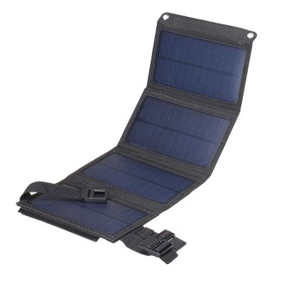 20W 5V Foldable Solar Panel Cells Charger Outdoor Portable Folding Waterproof Solar Panels Kit for Phone Charging