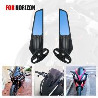 For Honda CBR1000RR CBR600RR CBR 250R 300R 400RR 500R Motorcycle Mirror Modified Wind Wing Adjustable Rotating Rearview Mirror