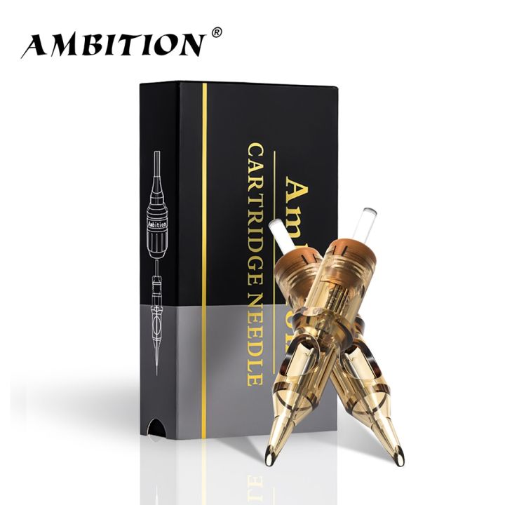 Ambition Revolution Tattoo Cartridge Mix Round Liner Shader Curved ...