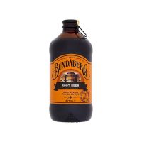 Bundaberg Root Beer 375ml 2 Bottles บันดาเบิร์ก น้ำหวานกลิ่นรูทเบียร์ อัดก๊าซ ขนาด 375 มล 2 ขวด