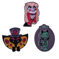 【CW】 The Infamous Villain Snake Demon Enamel Pin Brooch Hotels Demons Badge