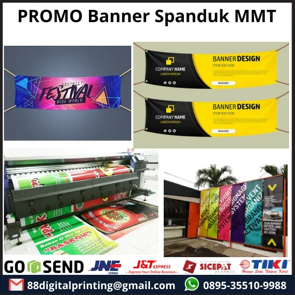 Promo Cetak Banner Murah / Spanduk Banner Termurah / Cetak MMT Spanduk ...