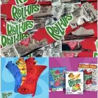 Fruit Roll Ups Fruit Snack ขนม usa ราคาต่อชิ้นค่ะ ขายเป็นชิ้นและกล่อง