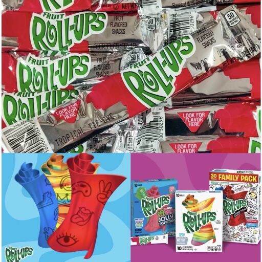 Fruit Roll Ups Fruit Snack ขนม usa ราคาต่อชิ้นค่ะ Lazada.co.th