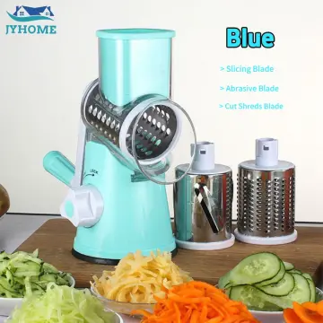 Handheld Rotary Vegetable Slicer, Kitchen Tool For Julienne And Slicing,  Multi-functional