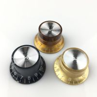 KR-1 Piece volume tone Control Potentiometer(POT) Knobs For Electric Guitar Bass gear switch cap