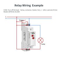 GRT8-B1 Off Delay Time Relay Timer Relay Electronic Type 16A, GRT8-B1