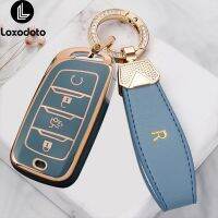 DFGHFXF 4 Buttons TPU Key Protector Car Remote Key Case Cover for Changan CS35 Plus CS85 CS25 CS95 CS85 Keychain Holder Accessories