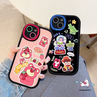 เคสนิ่มสำหรับ Infinix Hot 10S 11 T 11S 10 9 Play Smart 6 5 Hot 11 10T 10 Lite 10S 11S 11S Infinix Note 8การ์ตูนน่ารักสตรอเบอรี่หมี Lotso เคส Tpu