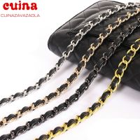 ❅✹⊕ Diy Women Metal Bags Strap Chain Stainless Steel Bag Belt For Crossbody Girl Detachable Shoulder Accessories Handbag Strap