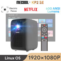 MECOOL KP2 SE เครื่องฉายโปรเจ8เตอร์โฮมเธียเตอร์1080P Auto Foccus พร้อมทุกรุ่นโปรเจ็คเตอร์ Linux 2.4G/5G 1+ 4G