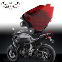 For YAMAHA MT-07 FZ-07 MT-25 MT-03 YZF R3 R25 2014-2022 Integrated LED Tail Light Turn signal Assembly Motorcycle Accessories