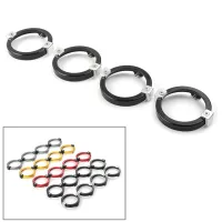 4Pcs Motorcycle Aluminum Turn Signal Light Ring Cover Guard For Honda 2021 Rebel CMX 300 500 1100