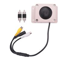 Microphone Speaker Device for Security Camera Outdoor Waterproof for IP Camera Audio Recording Two Way Radio