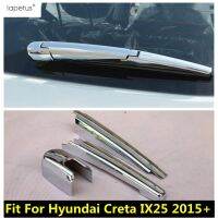 “{》} อุปกรณ์โครเมี่ยม ABS สำหรับ Hyundai Creta IX25 2015-2019ที่ปัดน้ำฝนกันลมหน้าต่างด้านหลังชุดฝาปั้นตกแต่งภายนอก