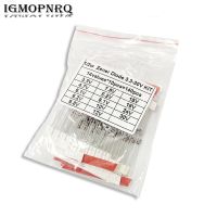 14values each 10PCS 140PCS 0.5W regulator 3.3v-30v 1/2w Zener Diode component Assorted kit 3V3 4V7 5V1 6V2 6V8 7V5 8V2 30V